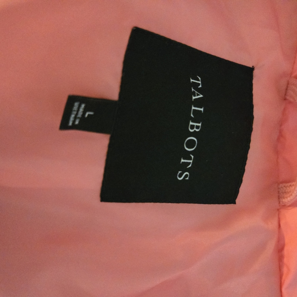 Stylish Warm Pink Talbot's Winter Coat - Picture 13 of 16